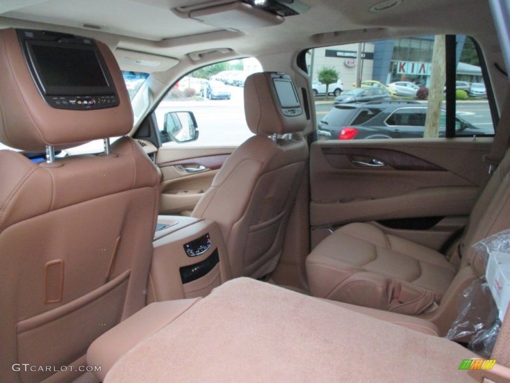 2015 Cadillac Escalade Platinum 4WD Rear Seat Photo #107642705