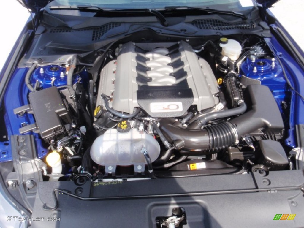 2015 Mustang GT Coupe - Deep Impact Blue Metallic / Ebony photo #29