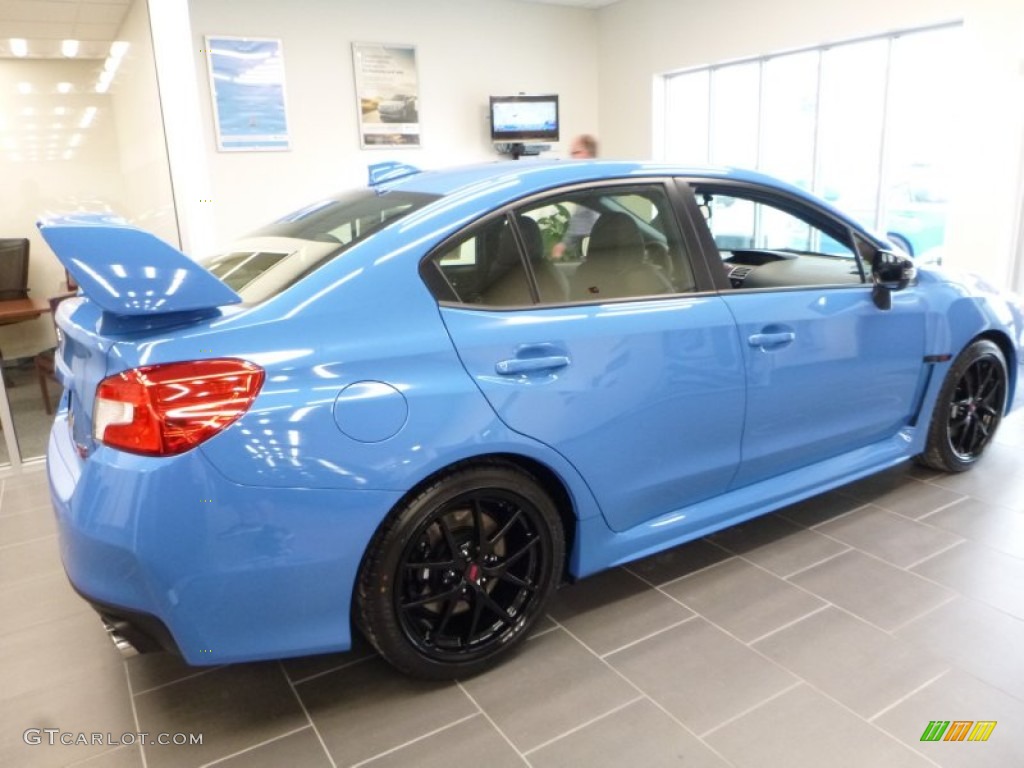 Hyper Blue 2016 Subaru WRX STI HyperBlue Limited Edition Exterior Photo #107644577