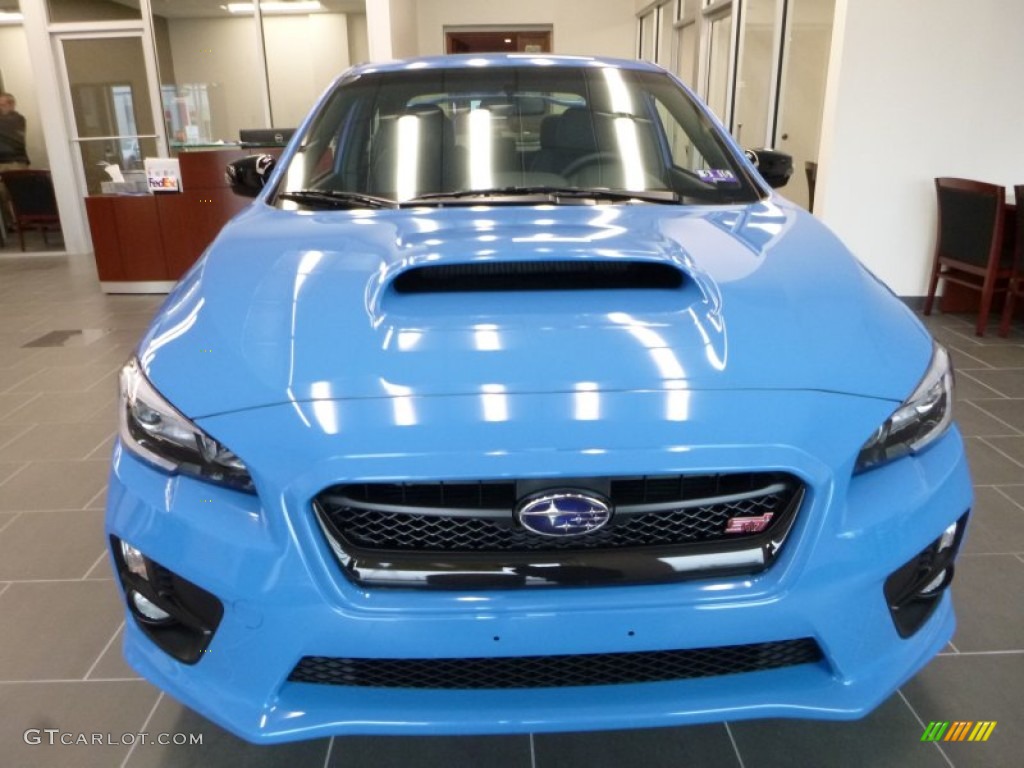 Hyper Blue 2016 Subaru WRX STI HyperBlue Limited Edition Exterior Photo #107644670