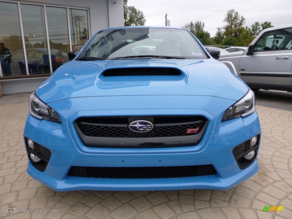 Hyper Blue 2016 Subaru WRX STI HyperBlue Limited Edition Exterior Photo #107645031