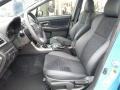 2016 Subaru WRX Carbon Black/Hyper Blue Interior Front Seat Photo