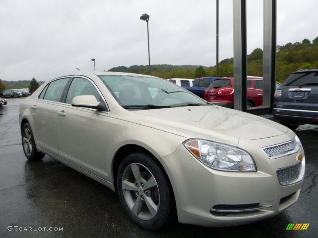 Gold Mist Metallic 2011 Chevrolet Malibu LT Exterior Photo #107646494