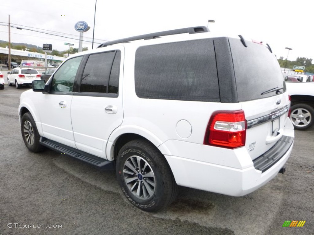 2015 Expedition XLT 4x4 - Oxford White / Ebony photo #10