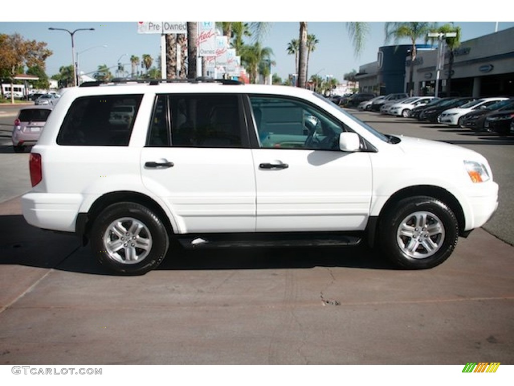 Taffeta White 2005 Honda Pilot EX-L 4WD Exterior Photo #107648714