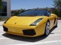 2008 Giallo Halys (Yellow) Lamborghini Gallardo Spyder  photo #2