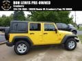 2015 Baja Yellow Jeep Wrangler Unlimited Sport 4x4 #107636512