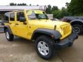 2015 Baja Yellow Jeep Wrangler Unlimited Sport 4x4  photo #6