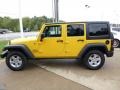 2015 Baja Yellow Jeep Wrangler Unlimited Sport 4x4  photo #9