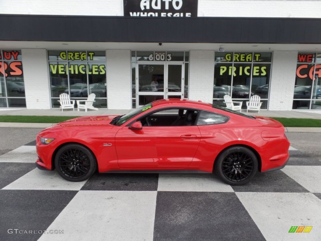 2015 Race Red Ford Mustang Gt Premium Coupe 107636633