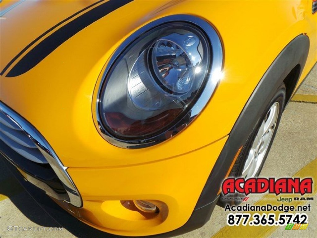 2014 Cooper Hardtop - Volcanic Orange / Carbon Black photo #2