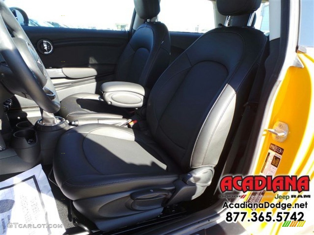 2014 Cooper Hardtop - Volcanic Orange / Carbon Black photo #18