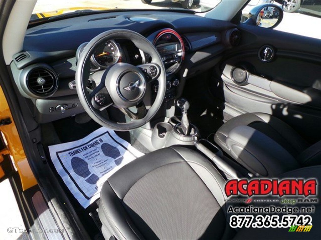 2014 Cooper Hardtop - Volcanic Orange / Carbon Black photo #22
