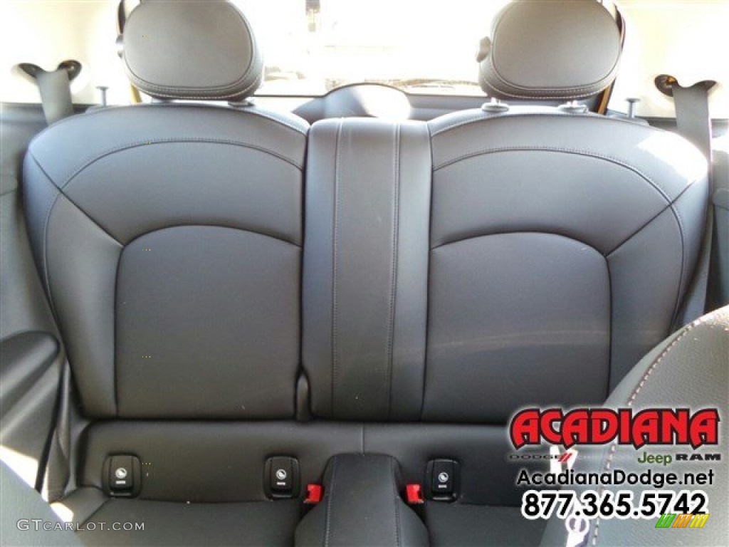 2014 Cooper Hardtop - Volcanic Orange / Carbon Black photo #27