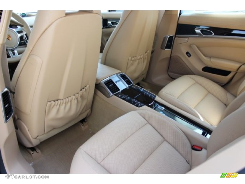 Luxor Beige Interior 2016 Porsche Panamera Edition Photo #107656283