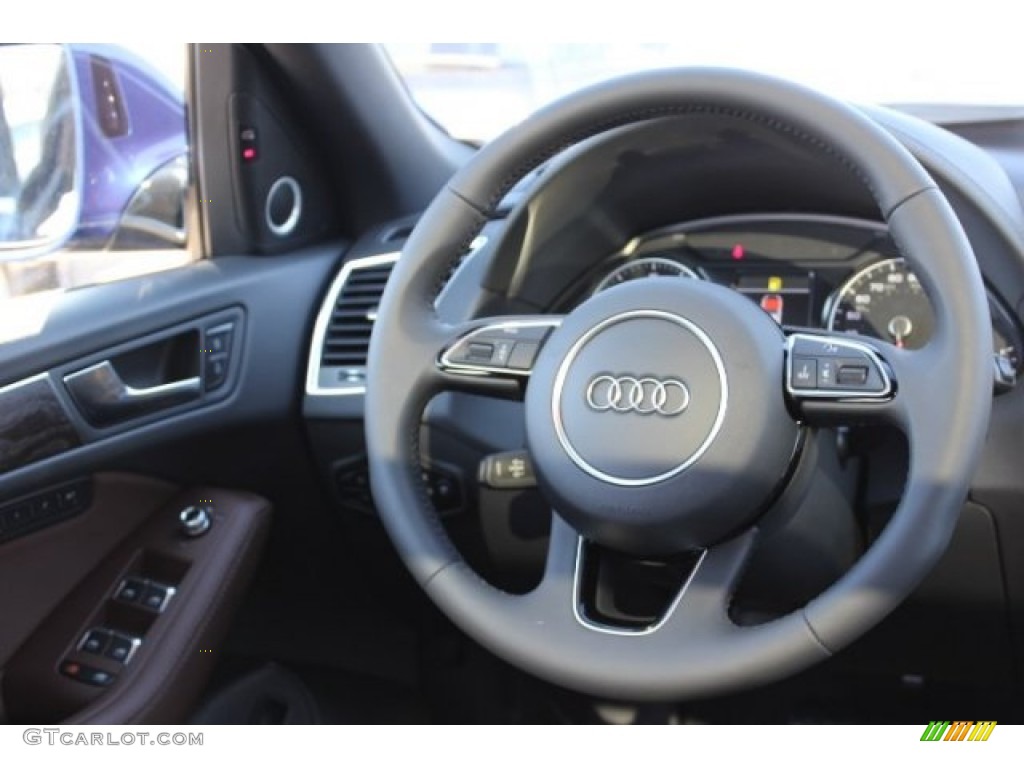 2016 Q5 3.0 TFSI Premium Plus quattro - Scuba Blue Metallic / Chestnut Brown photo #37