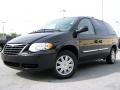 2007 Brilliant Black Crystal Pearl Chrysler Town & Country Touring  photo #3