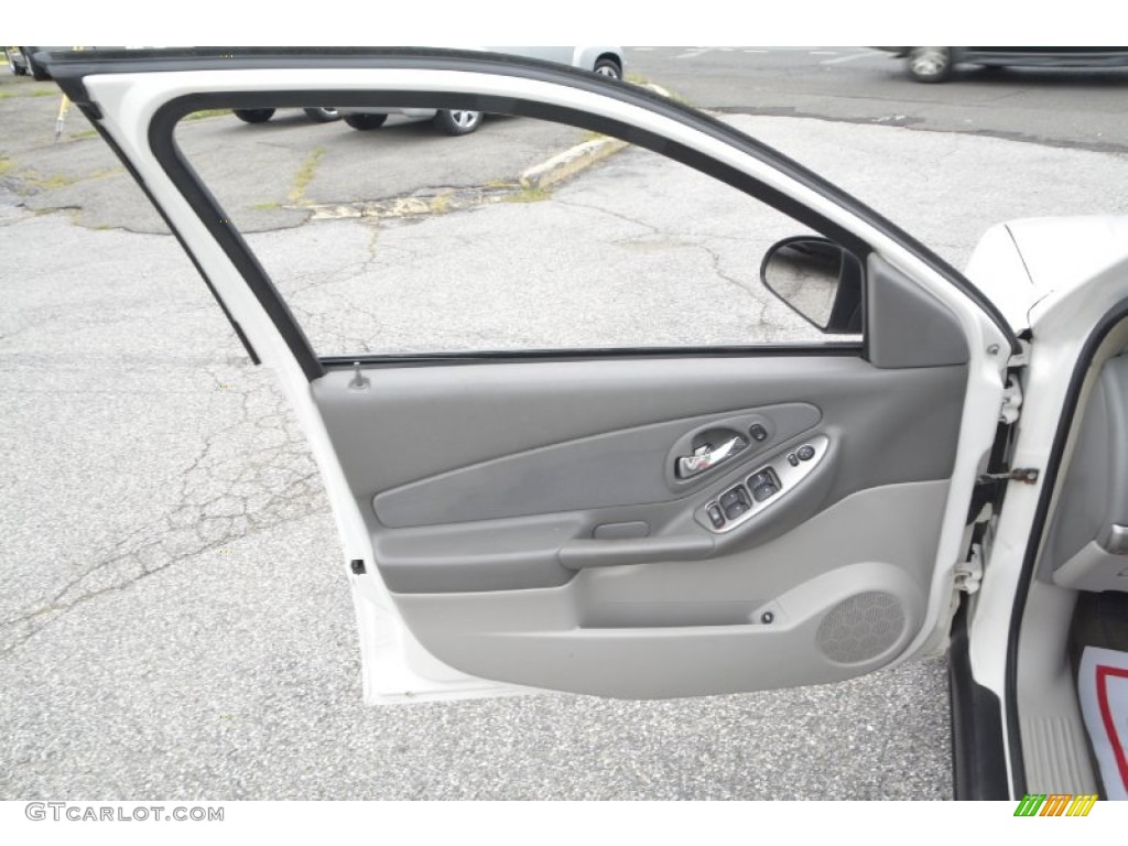 2007 Chevrolet Malibu LS Sedan Titanium Gray Door Panel Photo #107659471