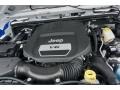 3.6 Liter DOHC 24-Valve VVT V6 2016 Jeep Wrangler Unlimited Sport 4x4 Engine