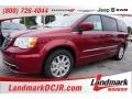 2016 Deep Cherry Red Crystal Pearl Chrysler Town & Country Touring  photo #1