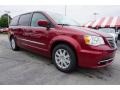 2016 Deep Cherry Red Crystal Pearl Chrysler Town & Country Touring  photo #4