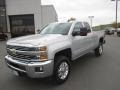 Silver Ice Metallic - Silverado 2500HD LT Double Cab 4x4 Photo No. 2