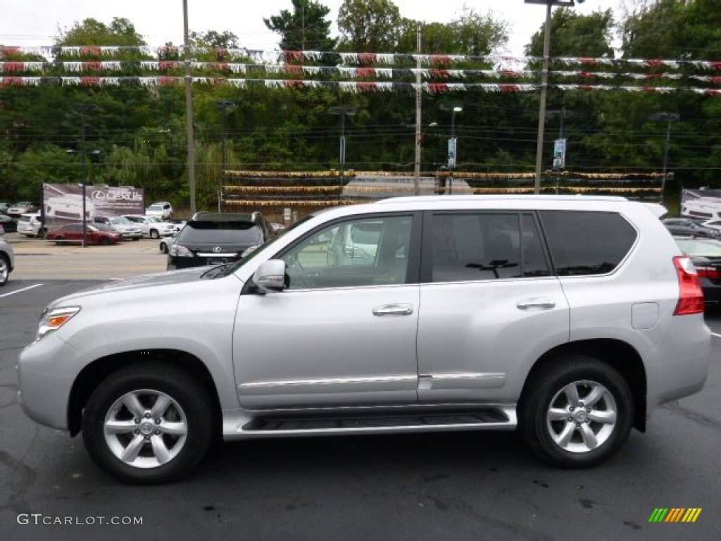 2010 GX 460 - Tungsten Silver Pearl / Black photo #1