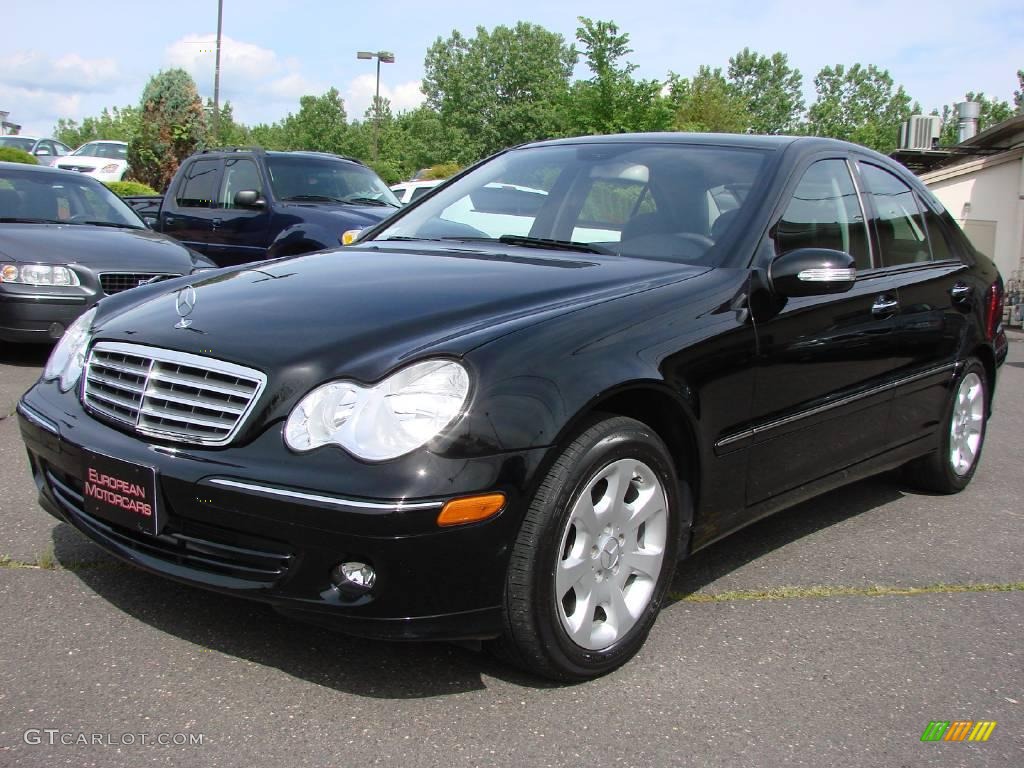 2006 C 280 4Matic Luxury - Black / Black photo #1