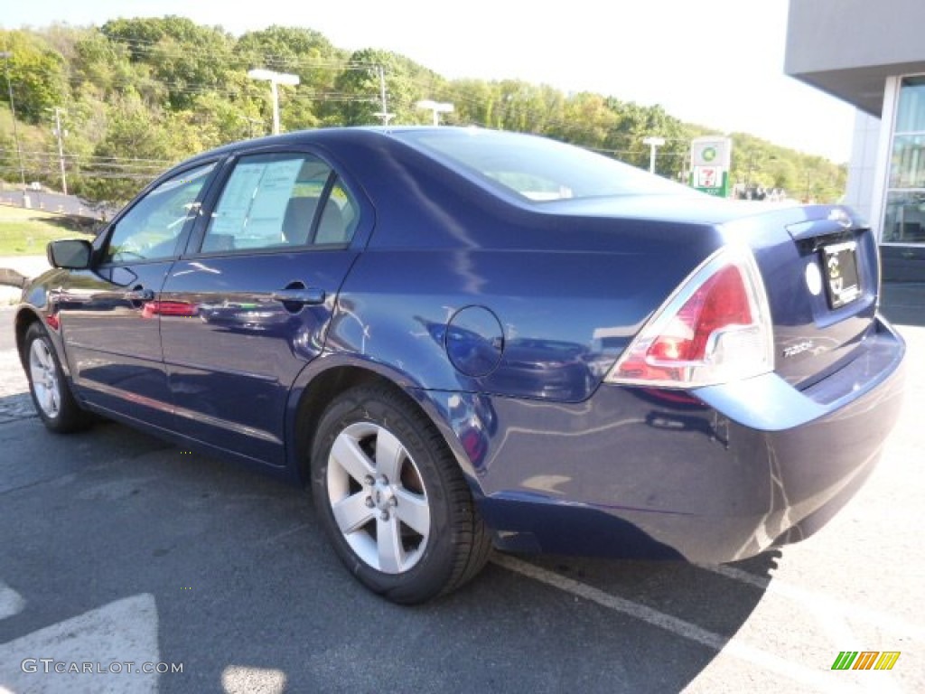 2006 Fusion SE - Dark Blue Pearl Metallic / Camel photo #3