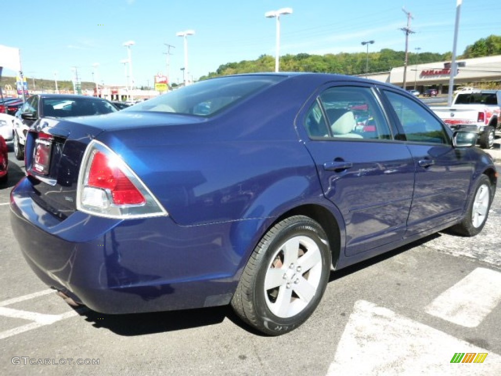 2006 Fusion SE - Dark Blue Pearl Metallic / Camel photo #5