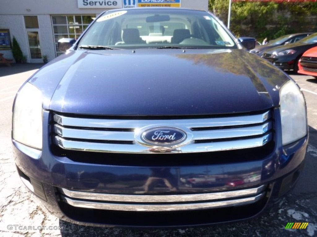 2006 Fusion SE - Dark Blue Pearl Metallic / Camel photo #10