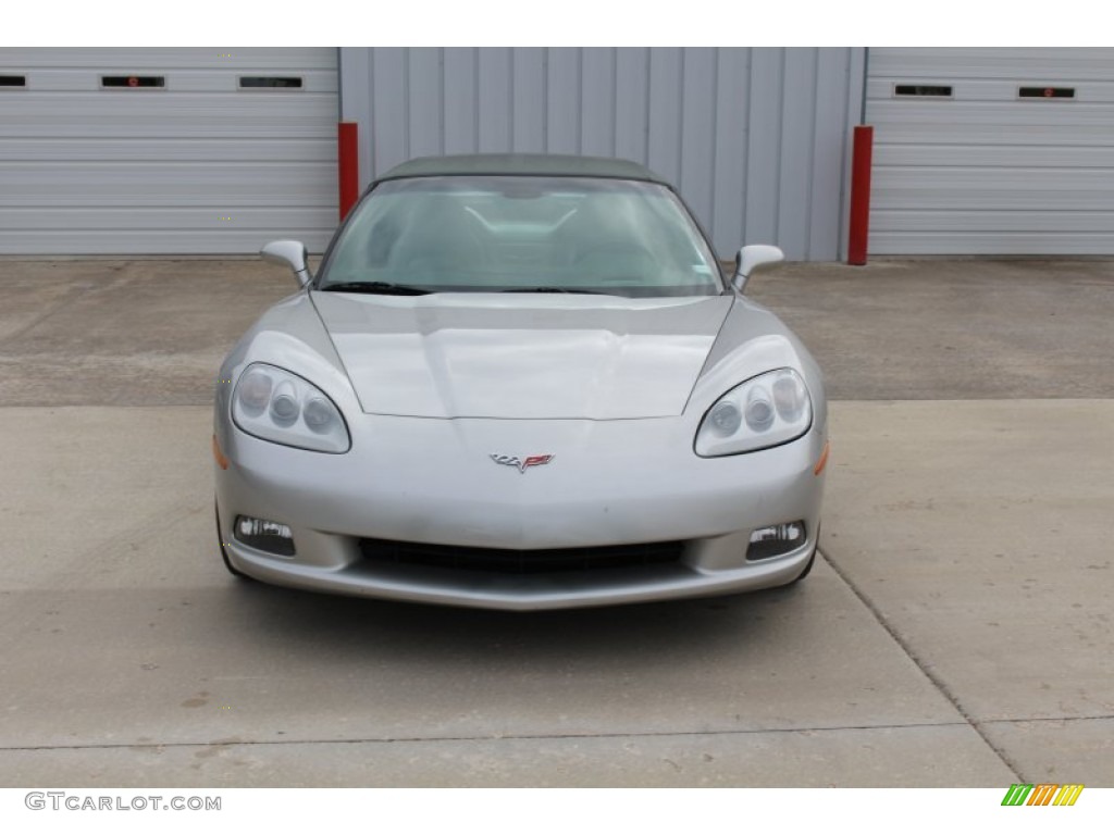 2005 Corvette Convertible - Machine Silver / Steel Grey photo #26