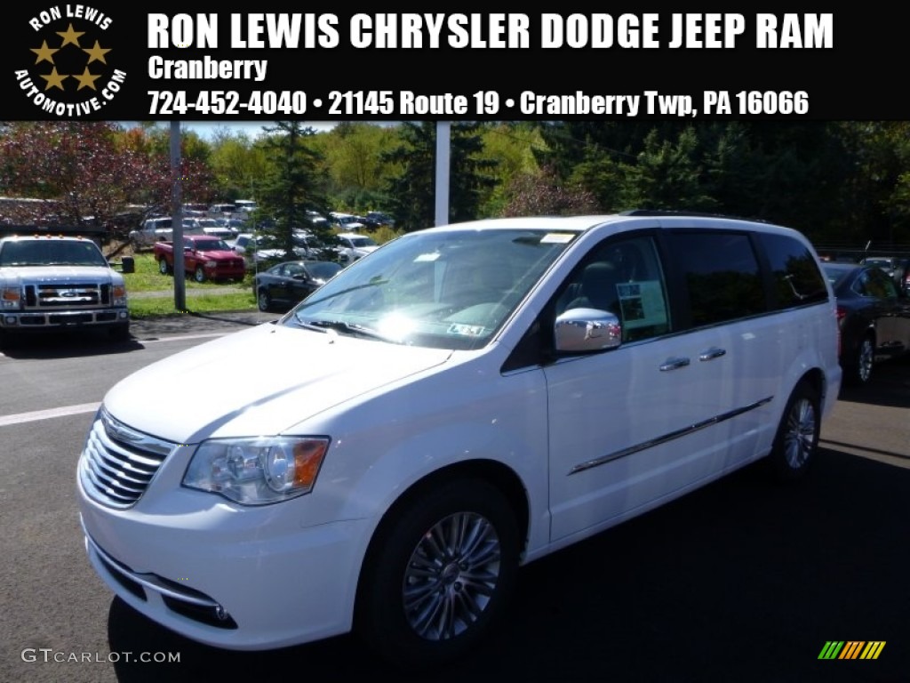 Bright White Chrysler Town & Country