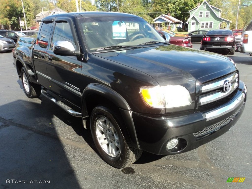 Black 2003 Toyota Tundra SR5 Access Cab 4x4 Exterior Photo #107668582