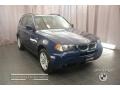 Mystic Blue Metallic - X3 3.0i Photo No. 7