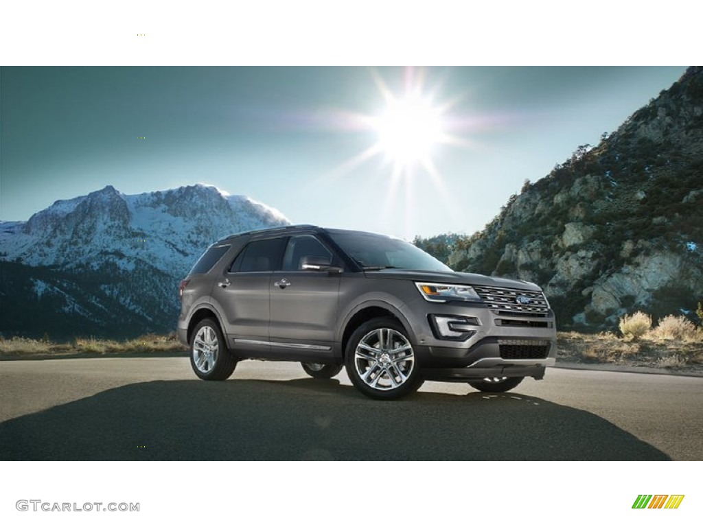 2016 Explorer XLT 4WD - Blue Jeans Metallic / Ebony Black photo #5