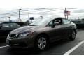 Kona Coffee Metallic - Civic LX Sedan Photo No. 1