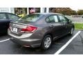 Kona Coffee Metallic - Civic LX Sedan Photo No. 6