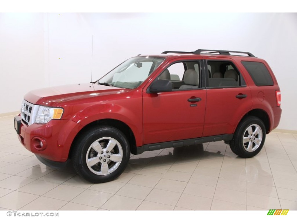 2011 Escape XLT V6 - Sangria Red Metallic / Stone photo #3