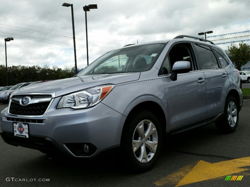 2016 Forester 2.5i Limited - Ice Silver Metallic / Black photo #1