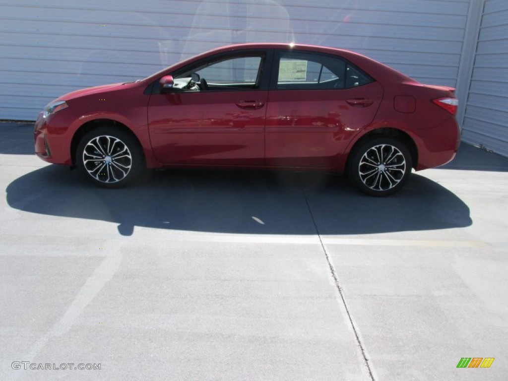 2016 Corolla S Plus - Barcelona Red Metallic / Black photo #6