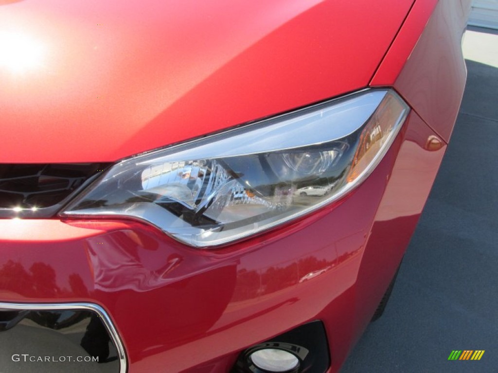 2016 Corolla S Plus - Barcelona Red Metallic / Black photo #9