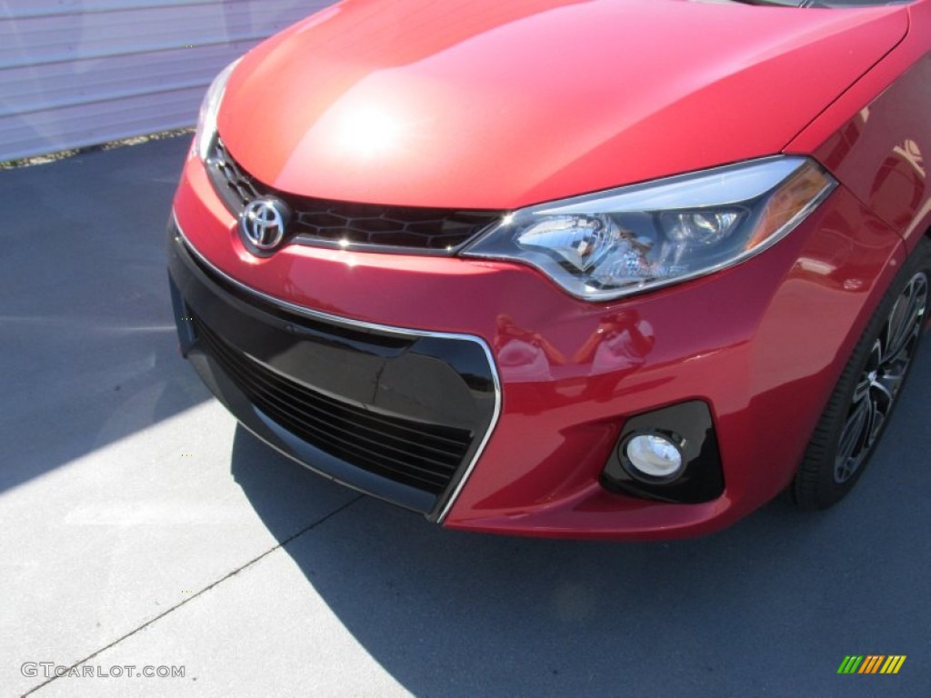 2016 Corolla S Plus - Barcelona Red Metallic / Black photo #10
