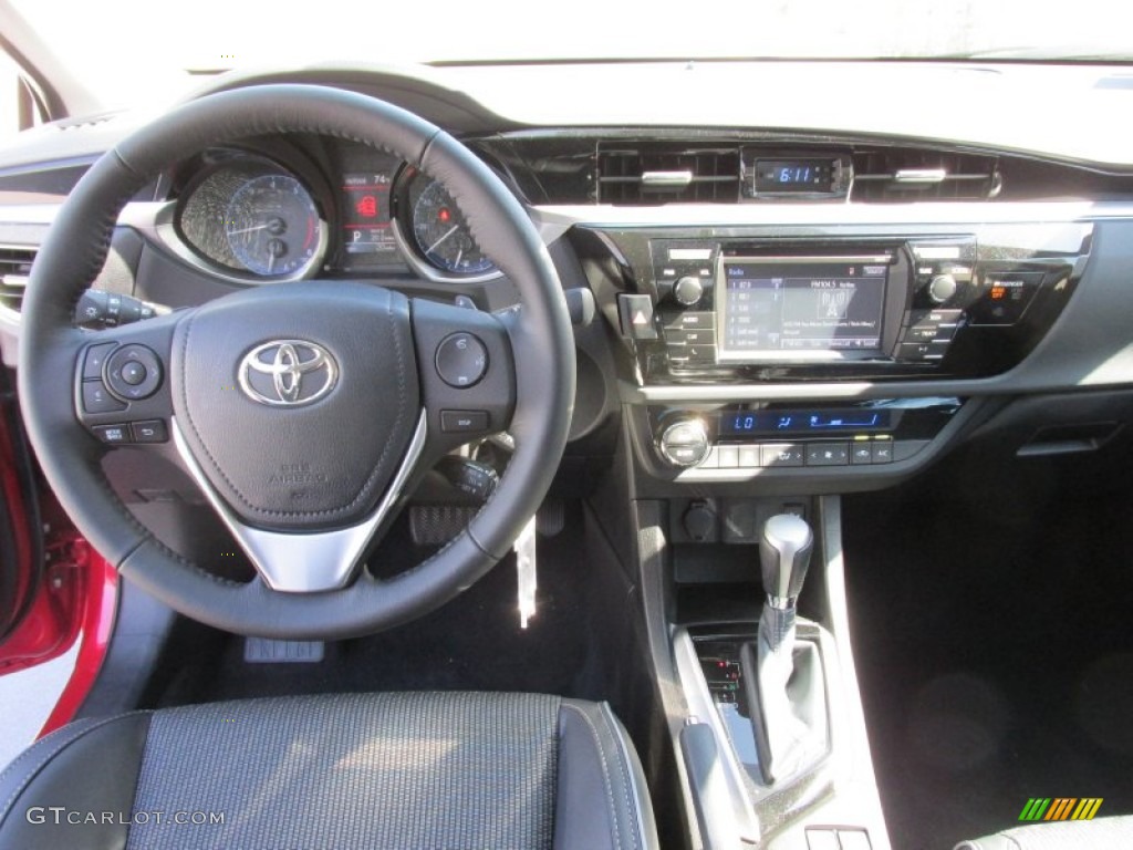 2016 Corolla S Plus - Barcelona Red Metallic / Black photo #23