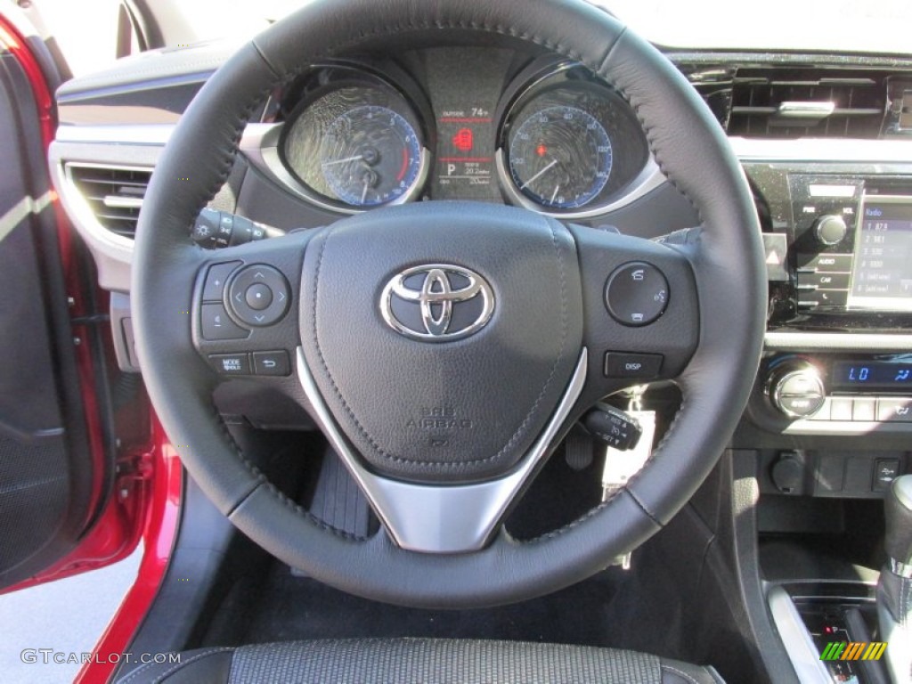 2016 Corolla S Plus - Barcelona Red Metallic / Black photo #28