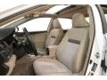 2013 Toyota Camry Ivory Interior Front Seat Photo