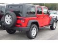 2016 Firecracker Red Jeep Wrangler Unlimited Sport 4x4  photo #2