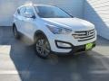 2016 Frost White Pearl Hyundai Santa Fe Sport   photo #2