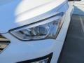 2016 Frost White Pearl Hyundai Santa Fe Sport   photo #9