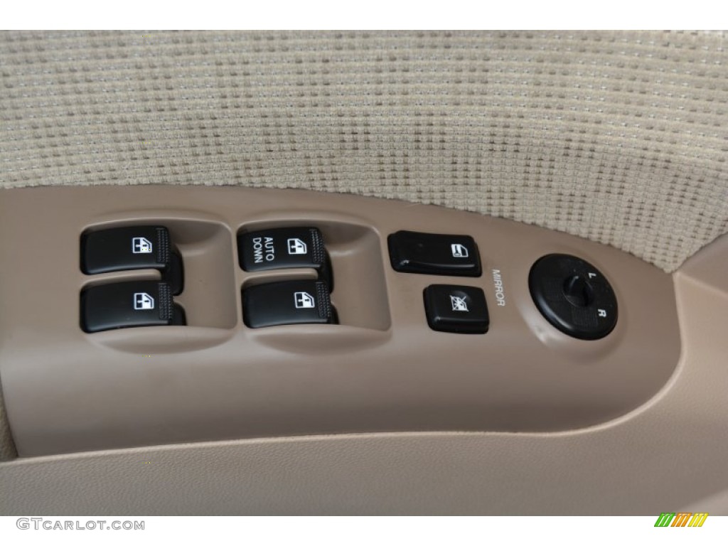 2007 Sportage LX - Volcanic Red / Beige photo #10